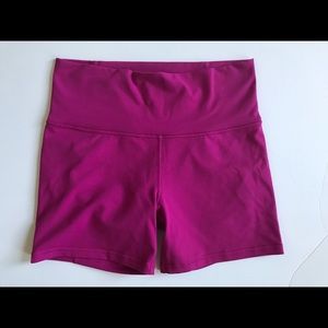 Pink lululemon shorts, NWOT, size 8